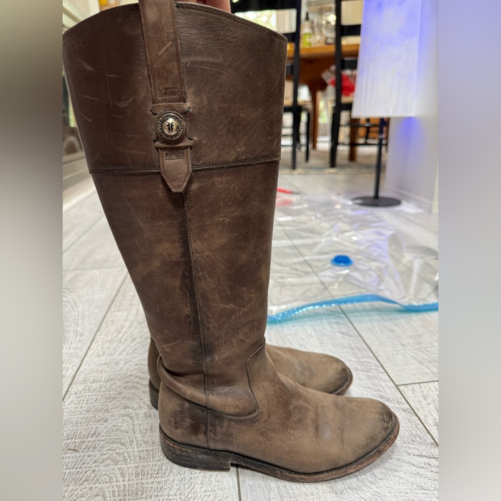 Frye Brand - Jayden - Brown Leather Knee-High Boots